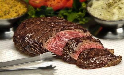 Carne bovina patinho grelhado