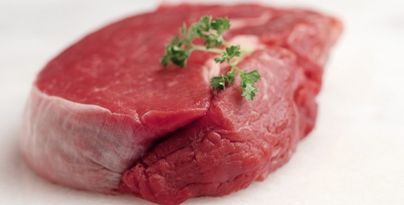 Carne bovina patinho cru sem gordura 