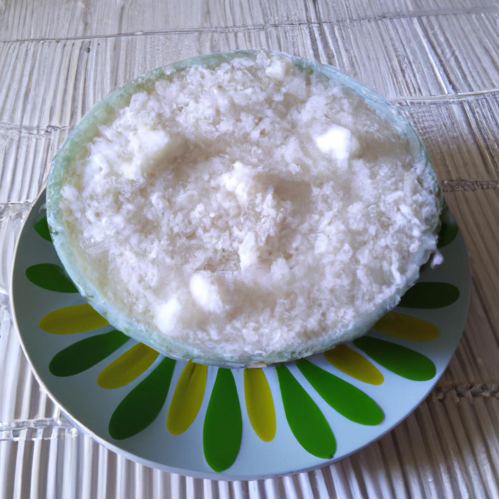 Manjar light de coco