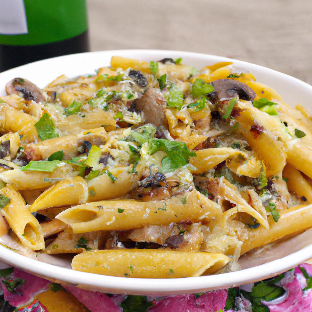 Penne ou Tortilhone à primavera
