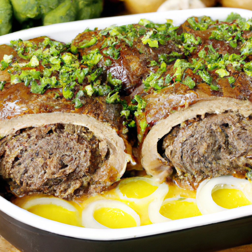 Enrolado de Carne Moída