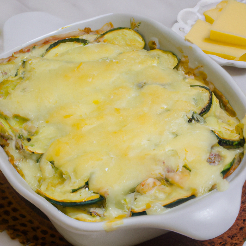 Abobrinha gratinada