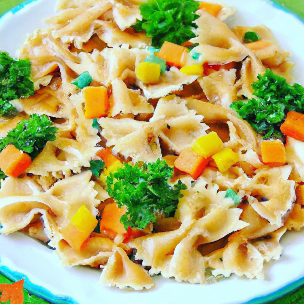 Farfalle c frango