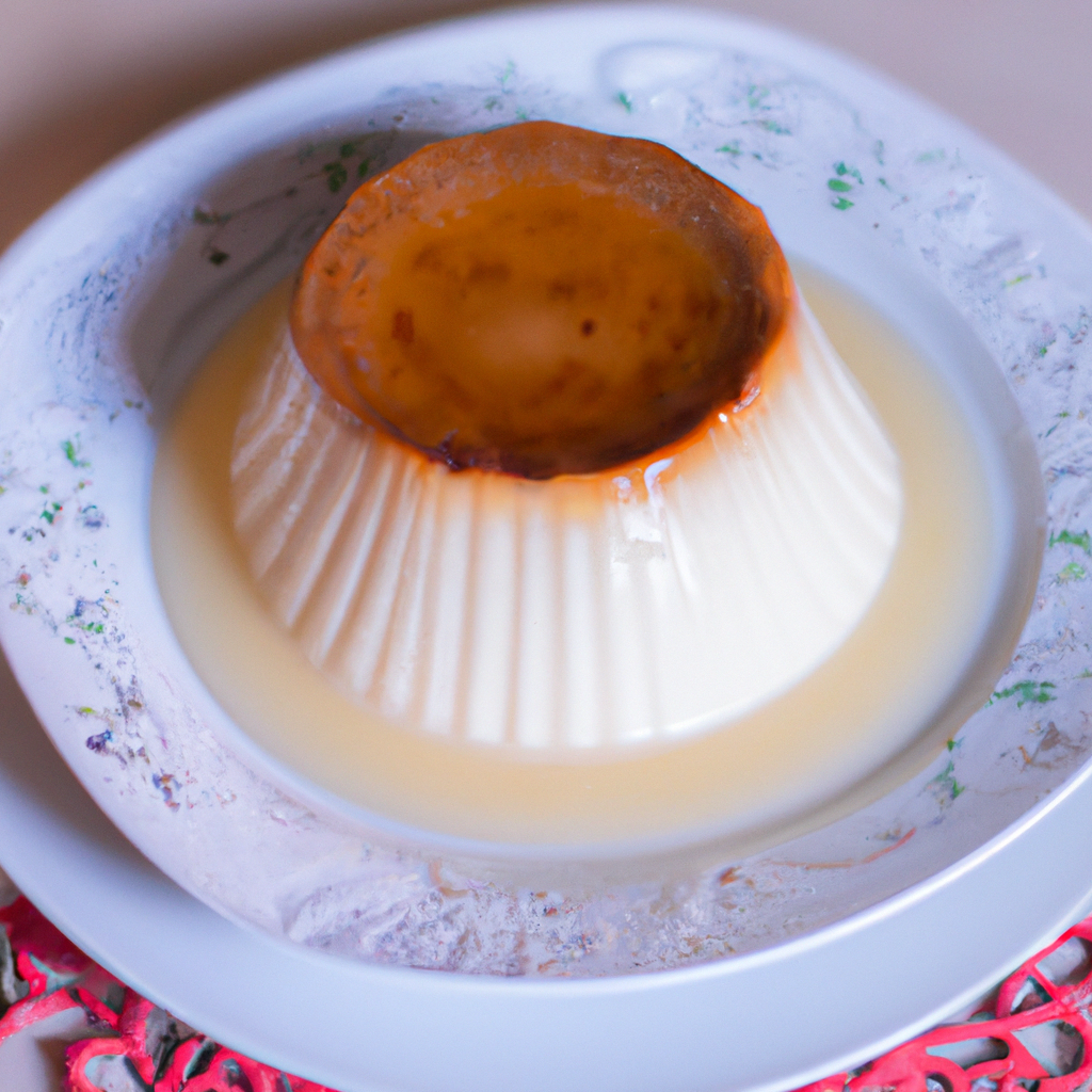 Pudim de Maria mole