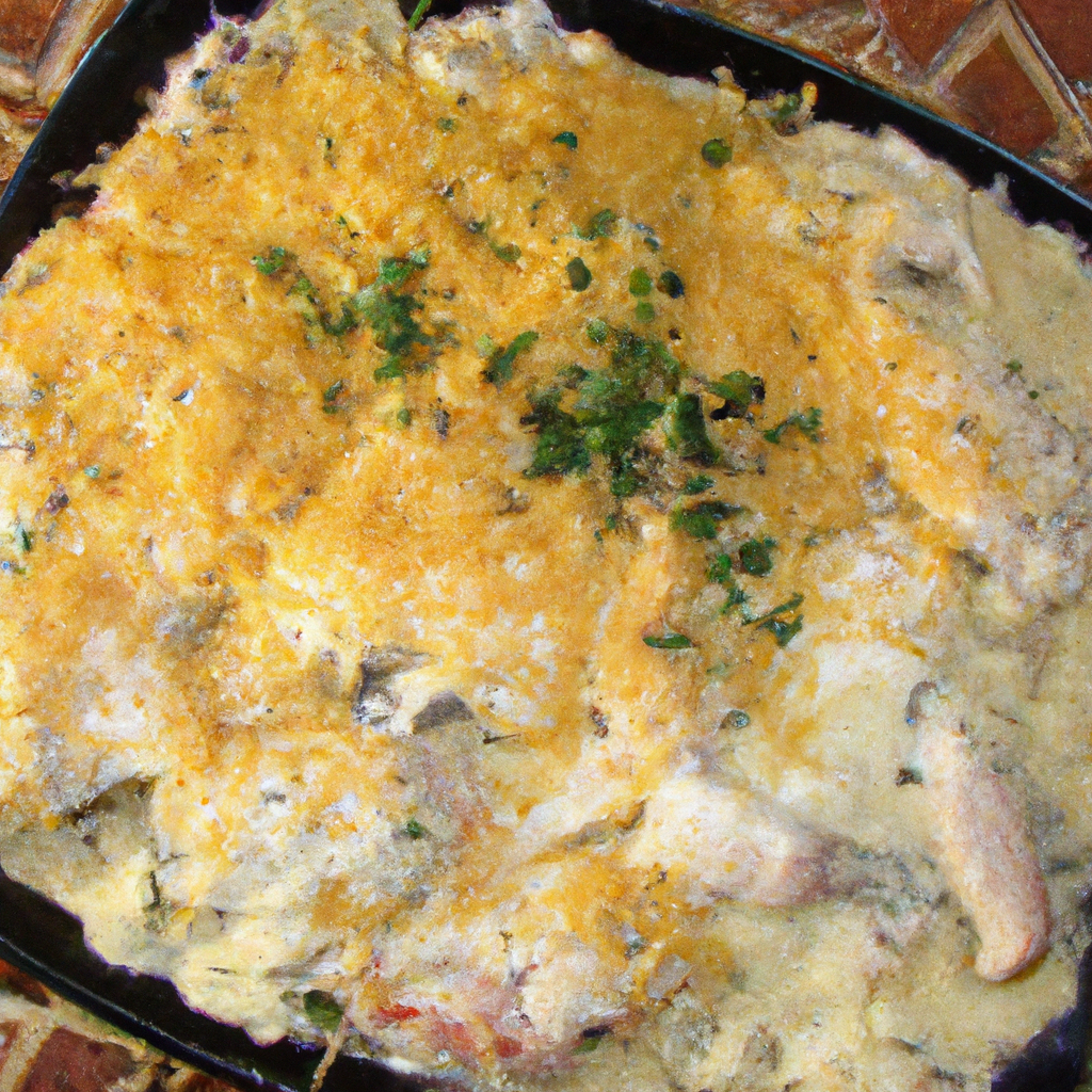 Frango com Requeijão e Blue Cheese