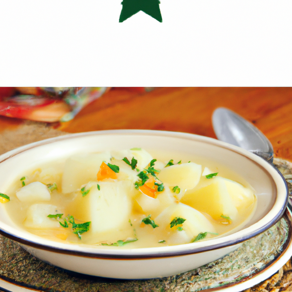 caldo de mandioca com Acem