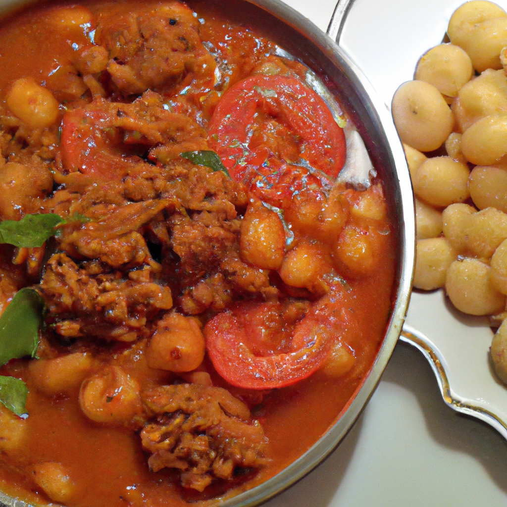 Carne de soja refogada