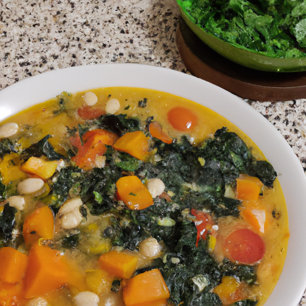 Ensopado de soja e legumes