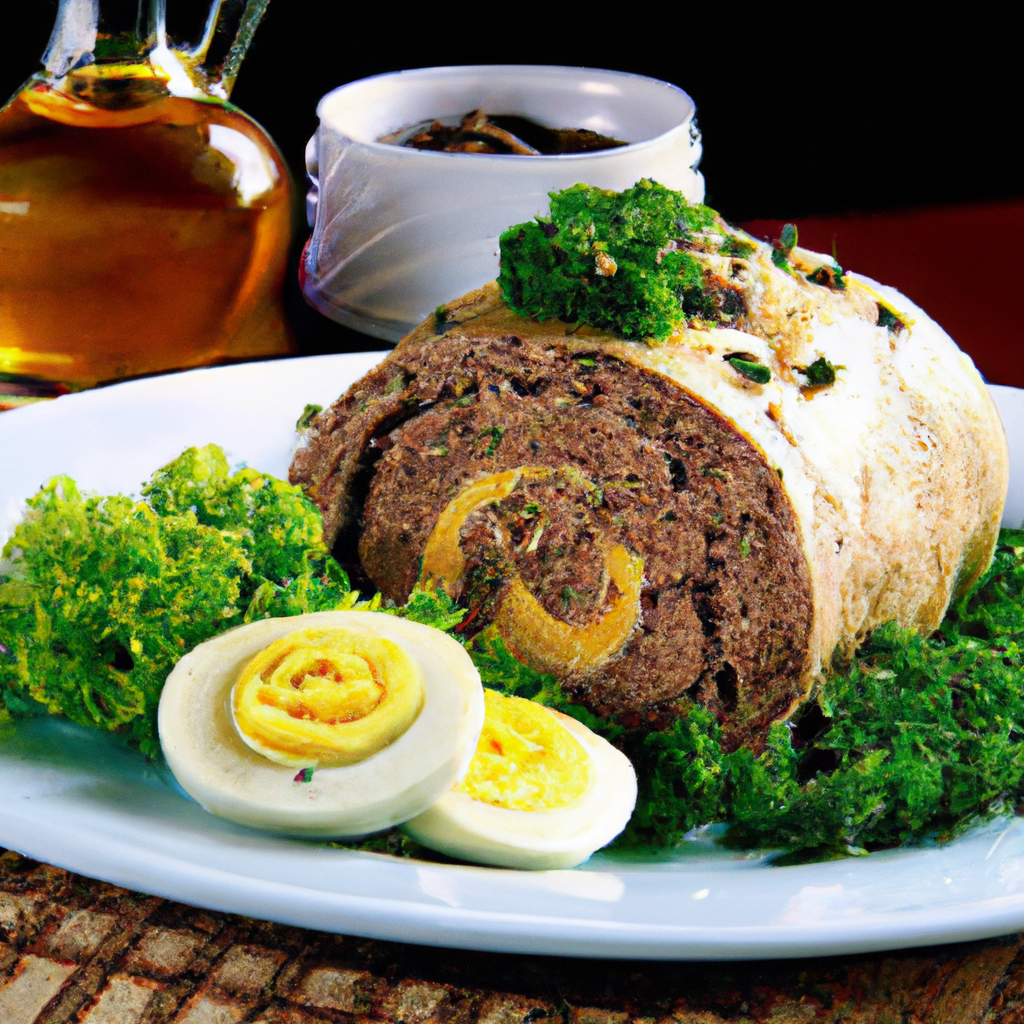 Rolo de carne moída