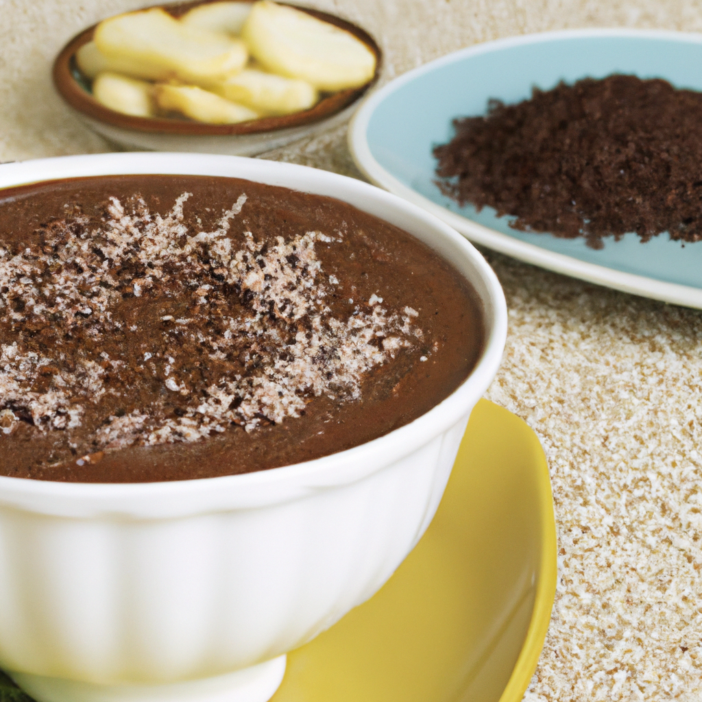 espuma de chocolate