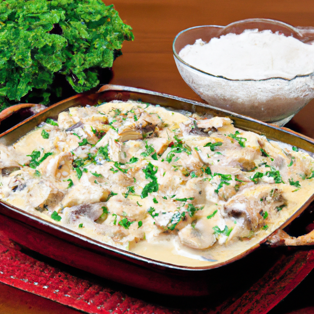 estrogonofe de frango com iogurte