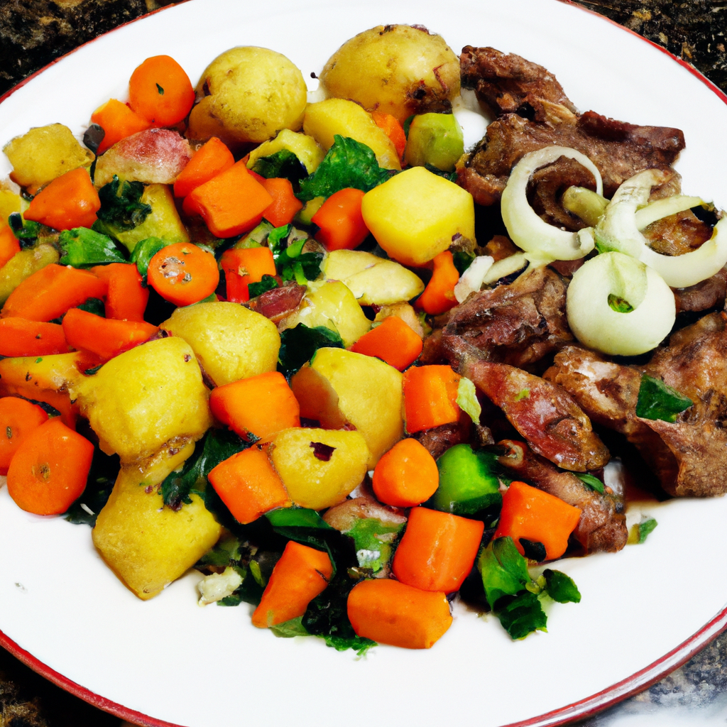 Picadinho de Patinho com legumes