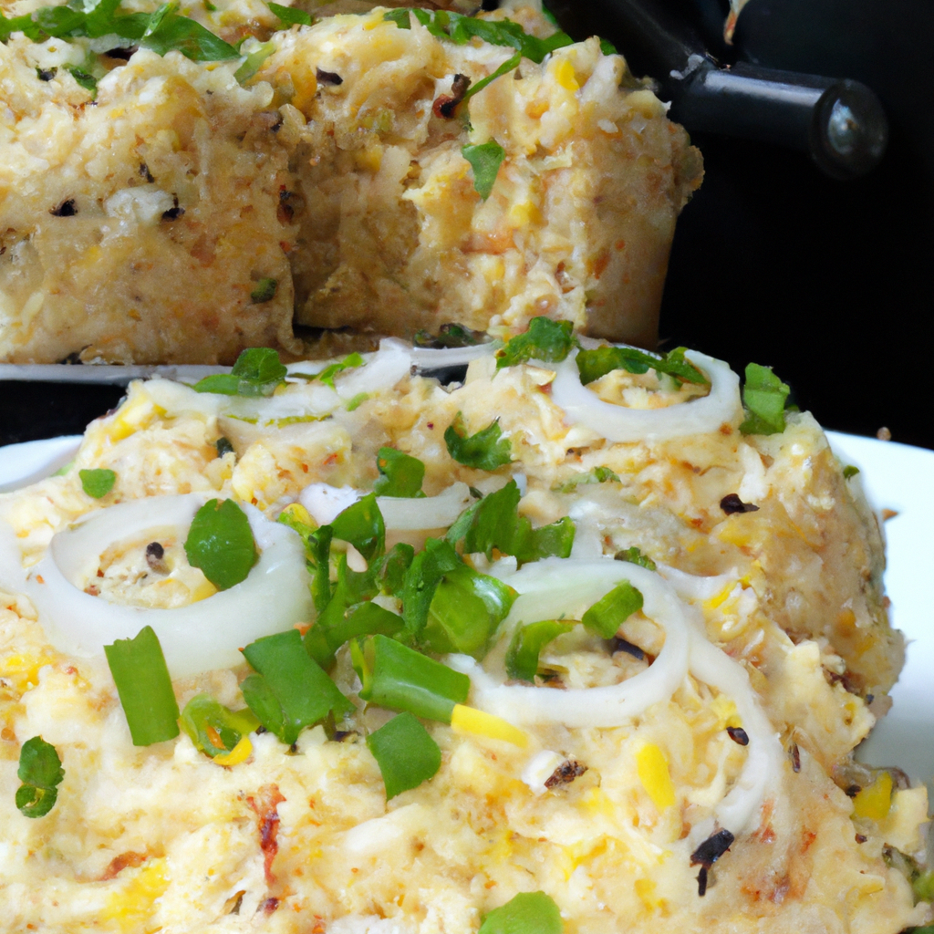 pão de arroz temperado