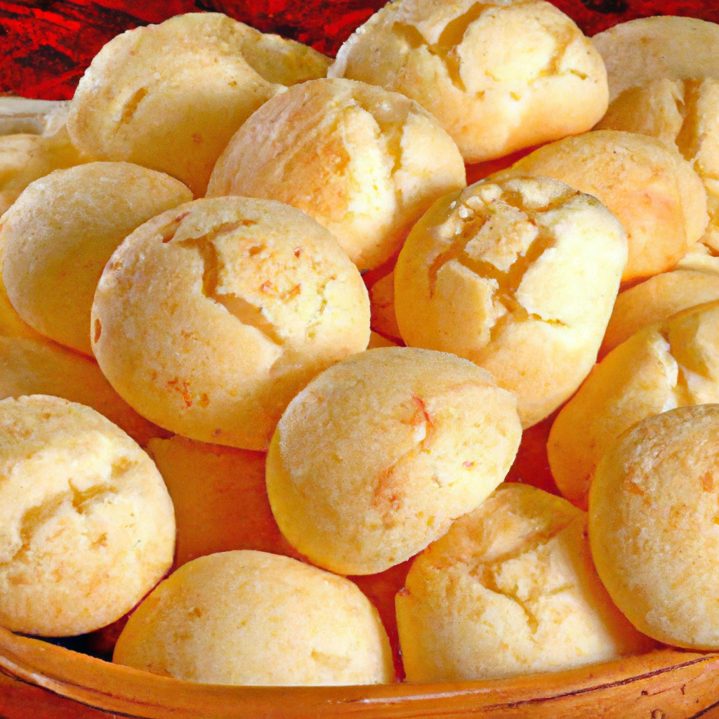pao de queijo sem queijo