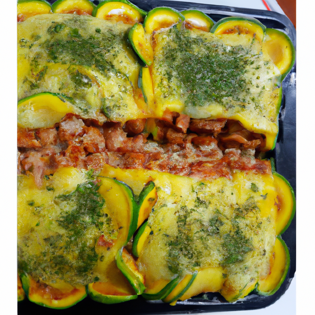 Lasanha de abobrinha
