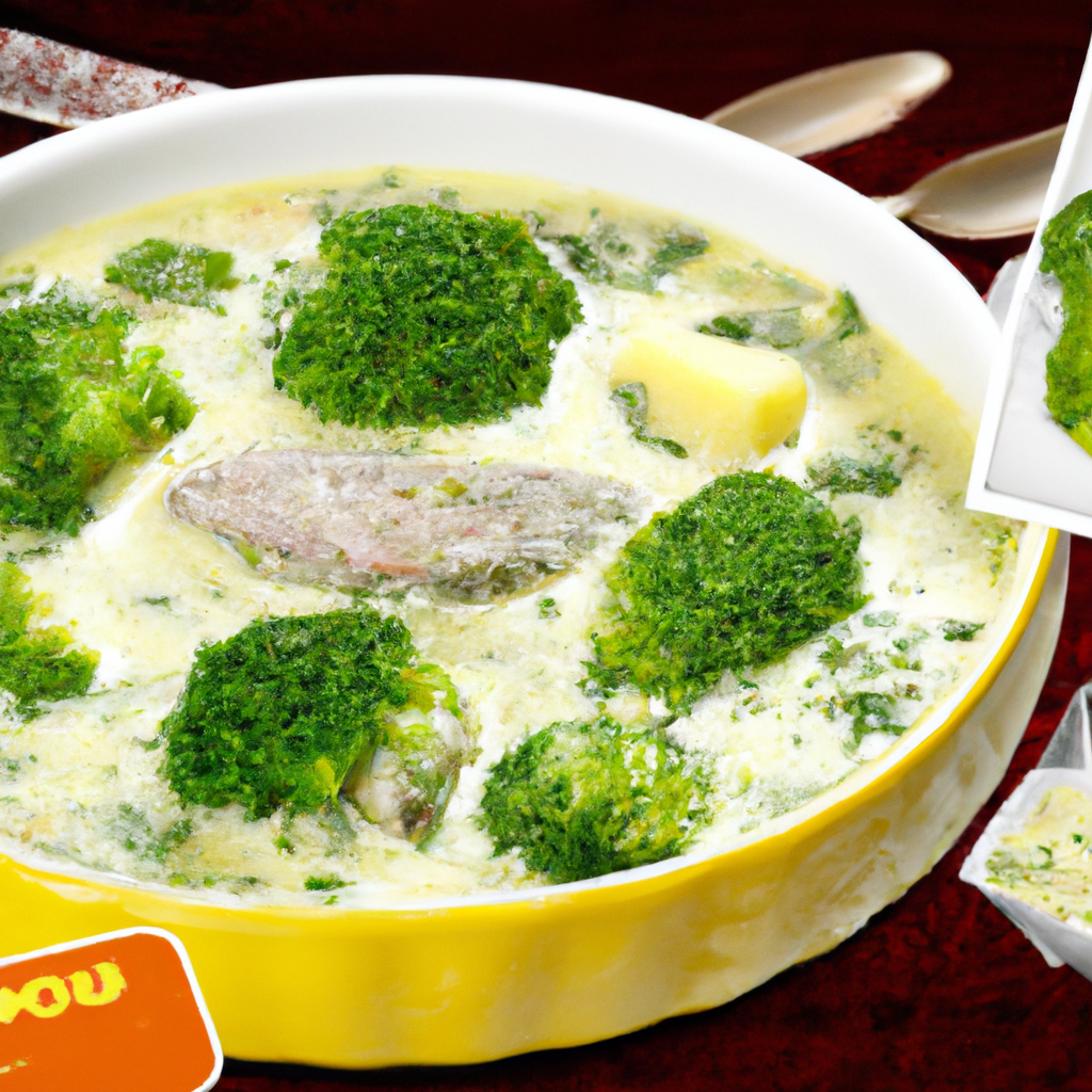molho branco com brocolis e sardinha