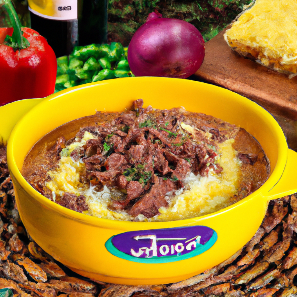 escondidinho de carne seca