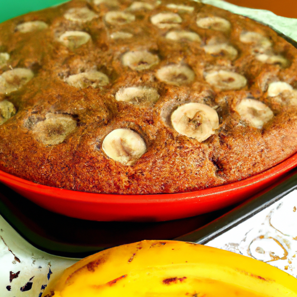 Bolo de Banana da Mamãe
