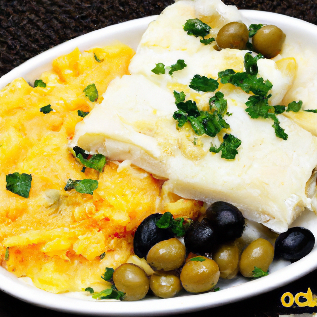 Bacalhau com mandioquinha