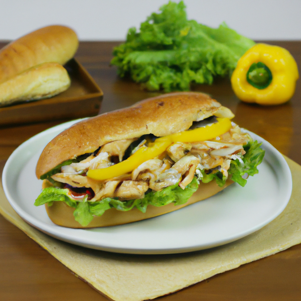 Receita de Subway frango, 506,95 calorias por porção - Vitat Receitas