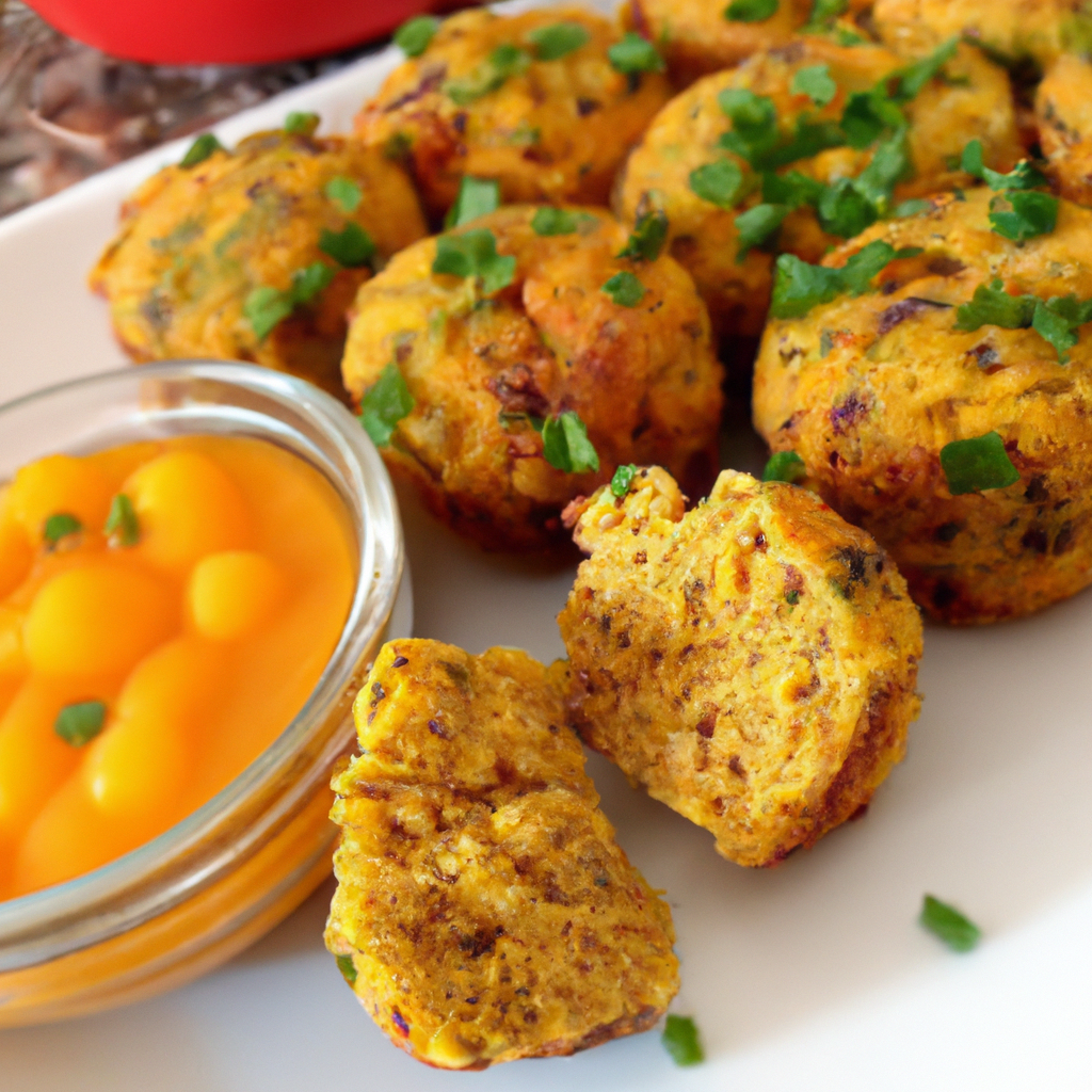 Bolinho de soja com milho
