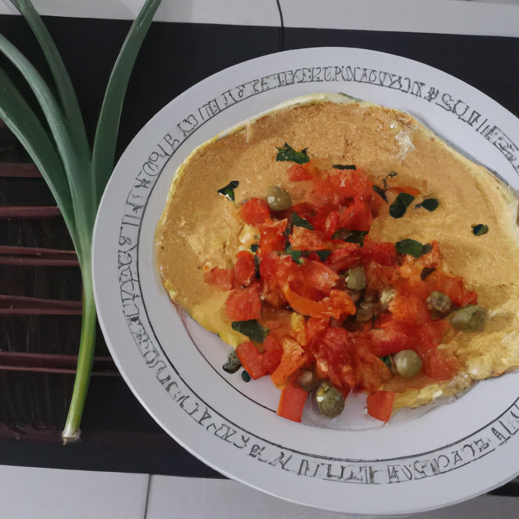 OMELETE VEGETARIANA