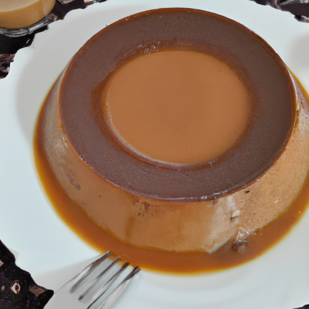 pudim de café