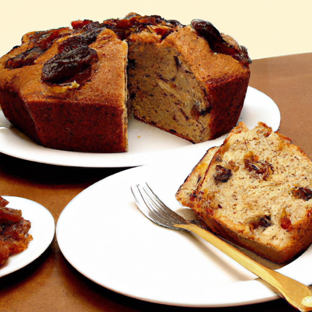 Bolo de Laranja com Damasco