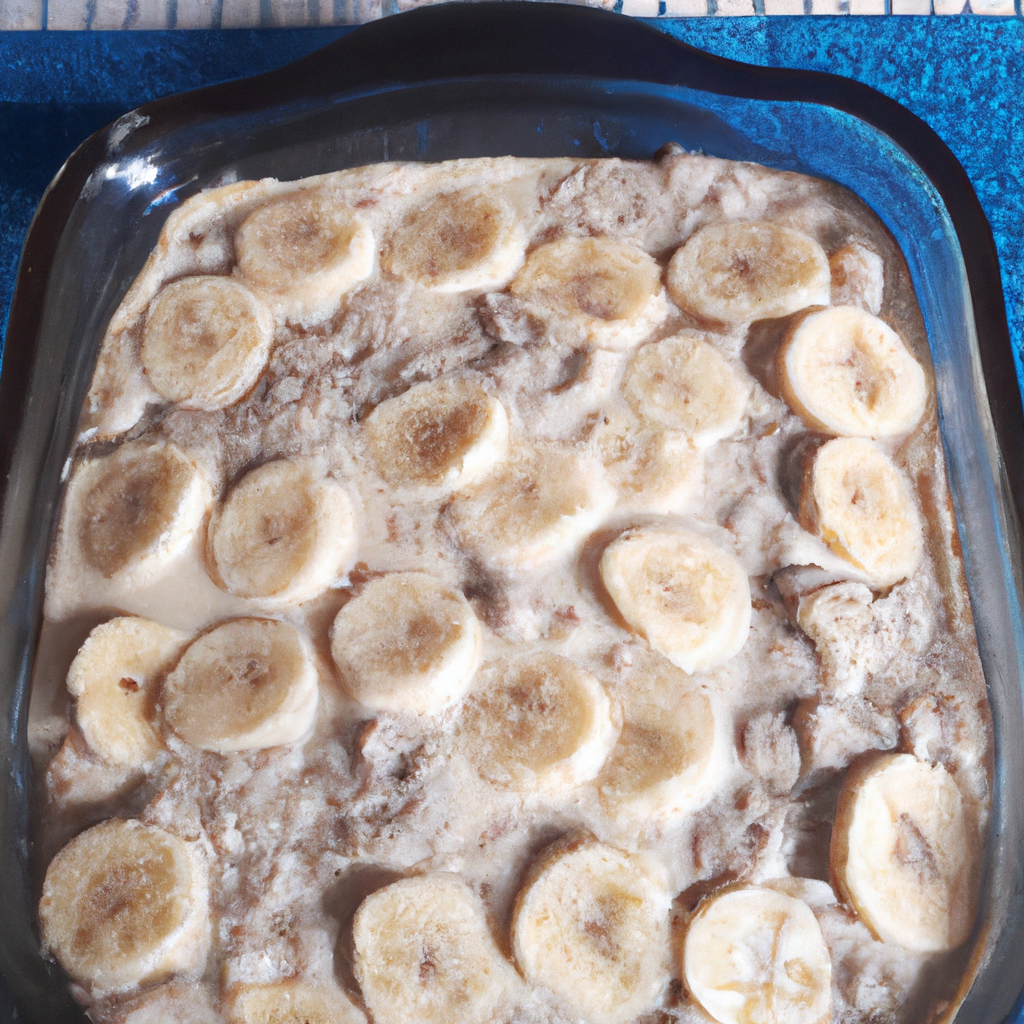 mingau de banana