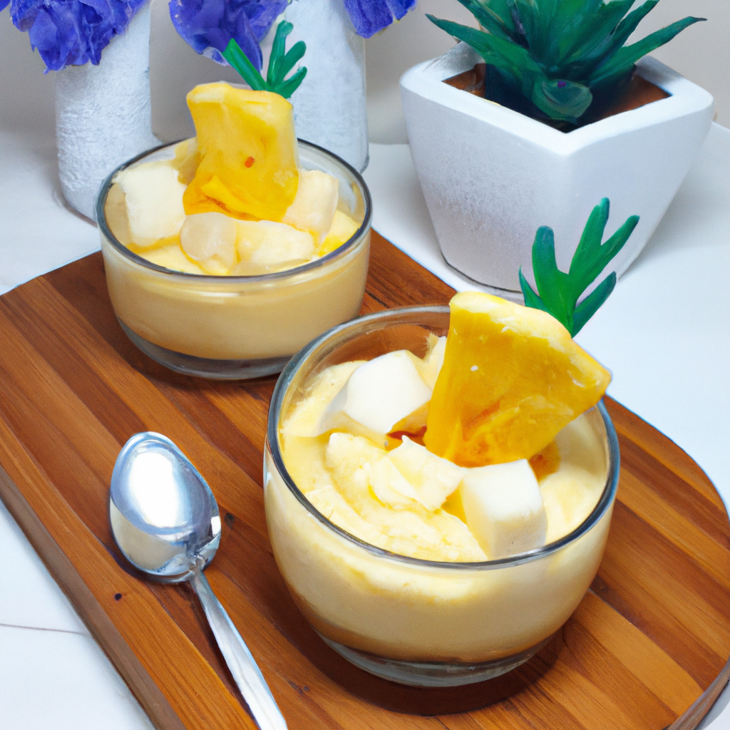 Gelado de Abacaxi