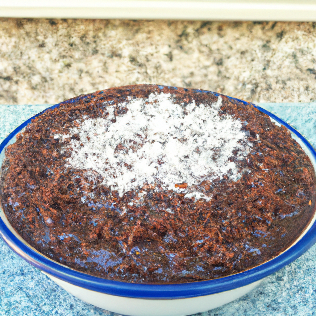 doce de chocolate com coco