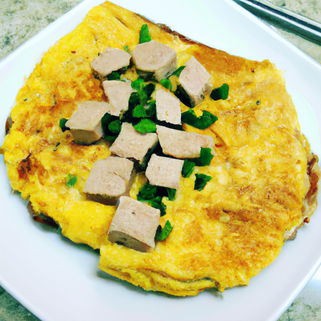 Omelete de atum