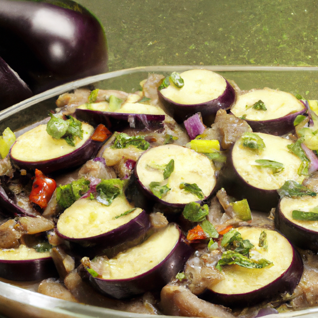 Salada Cozida de Berinjela