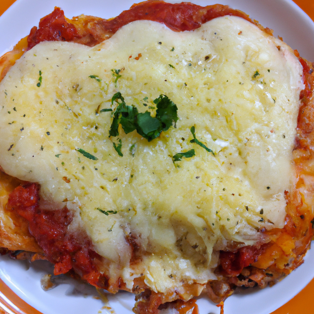 file de frango a parmegiana