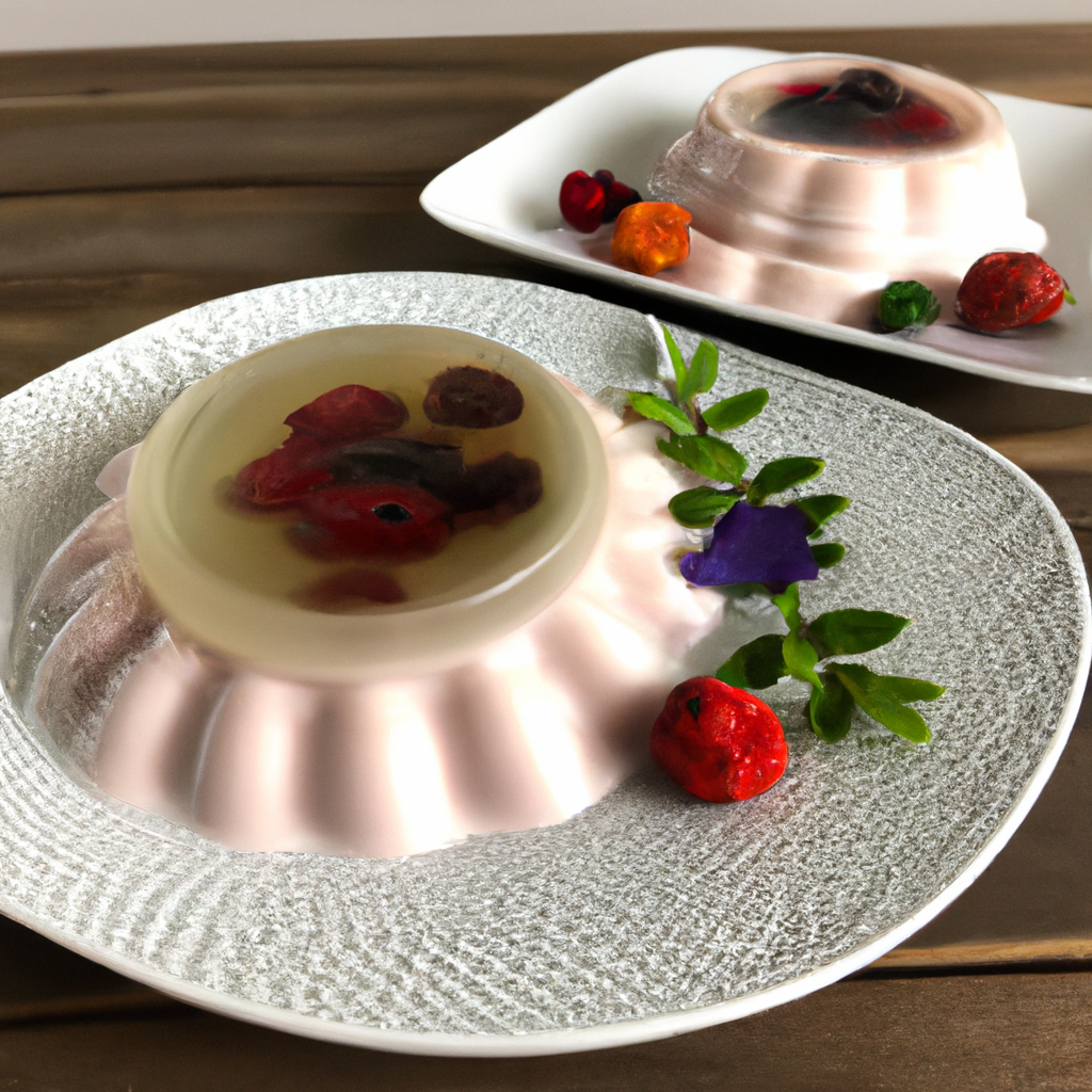 Gelatina com Iogurte natural