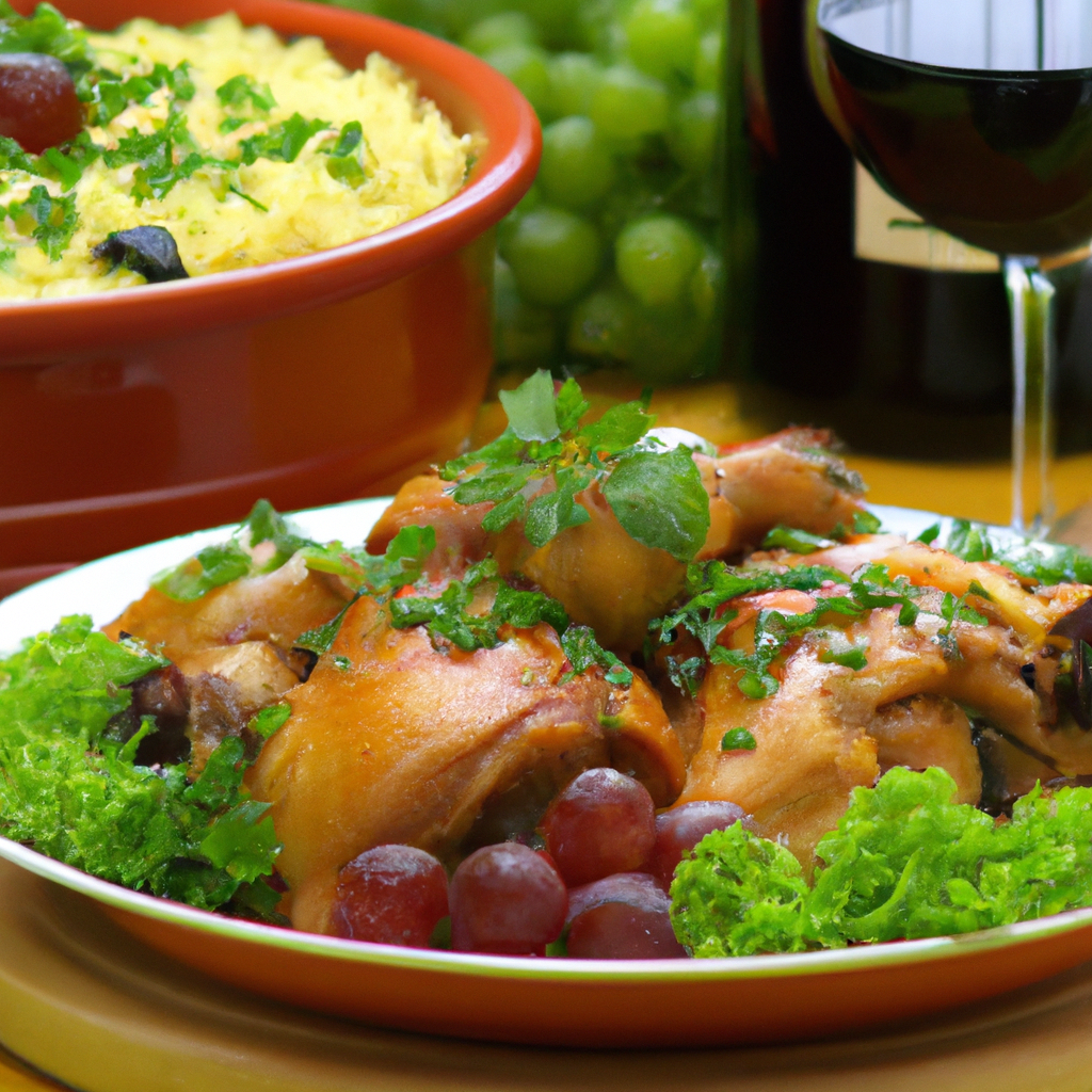 Arroz de Frango ao Vinho