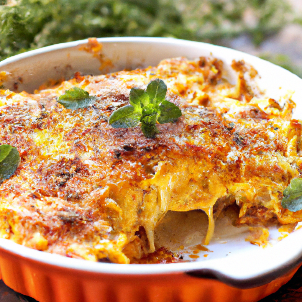 Pastelão de Forno de Frando com Curry