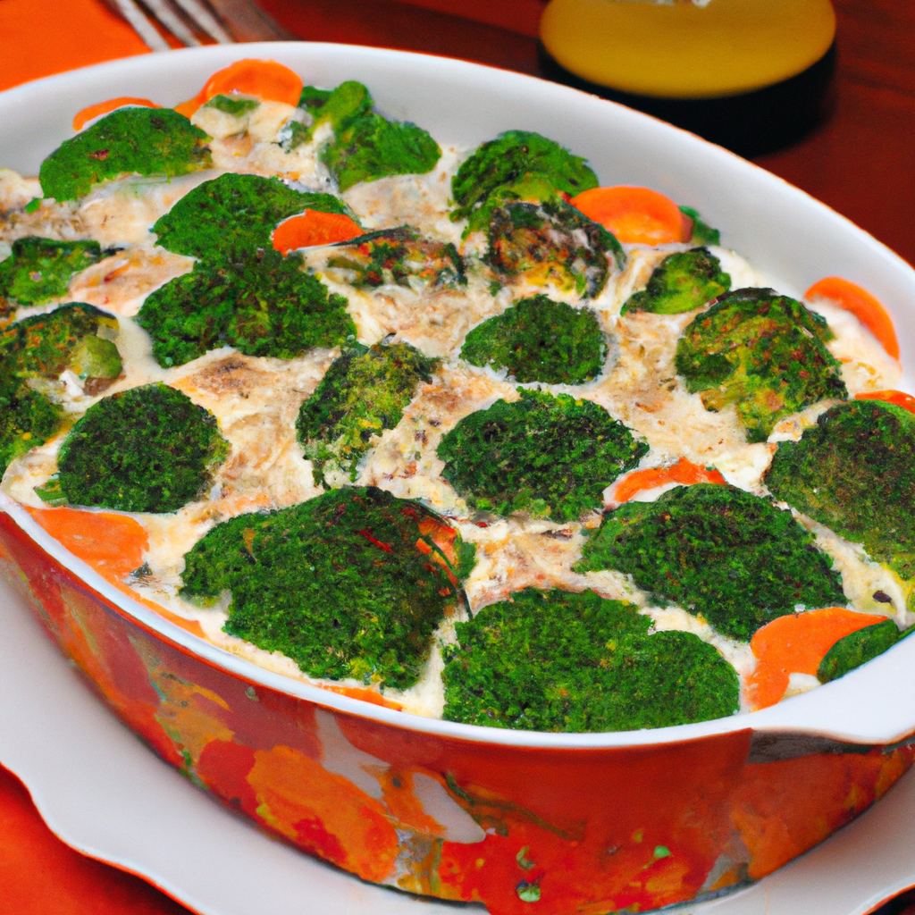 Legumes gratinados