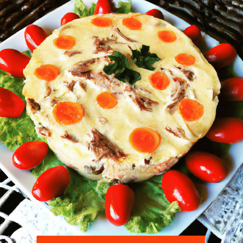 Torta de frango light