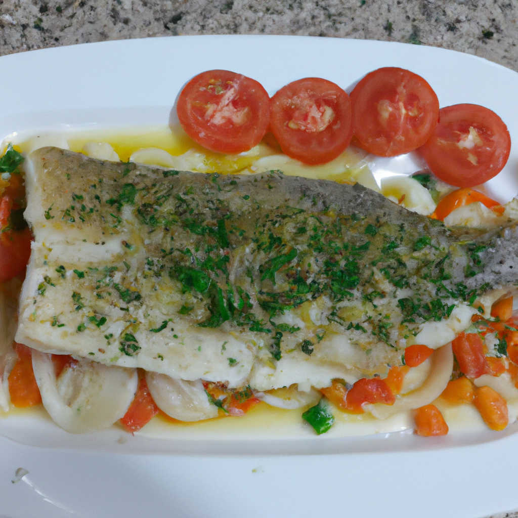 PESCADA COM LEGUMES