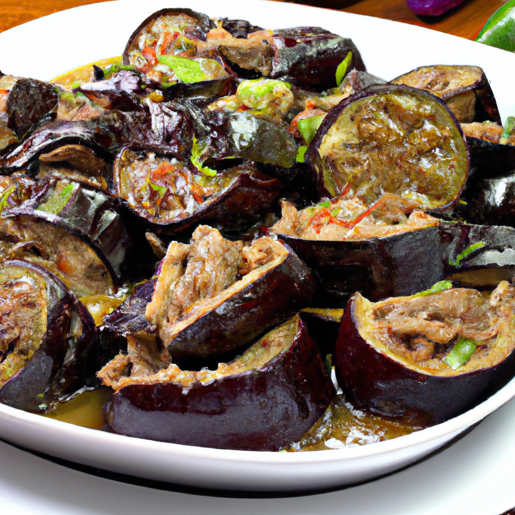 cozido de beringela