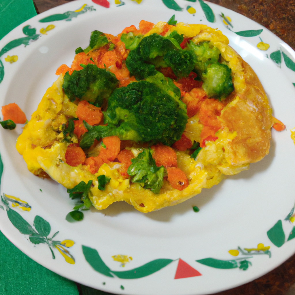 omelete de legumes