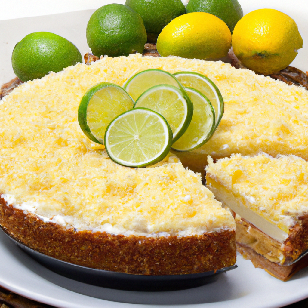 Torta Limão requeijão zero