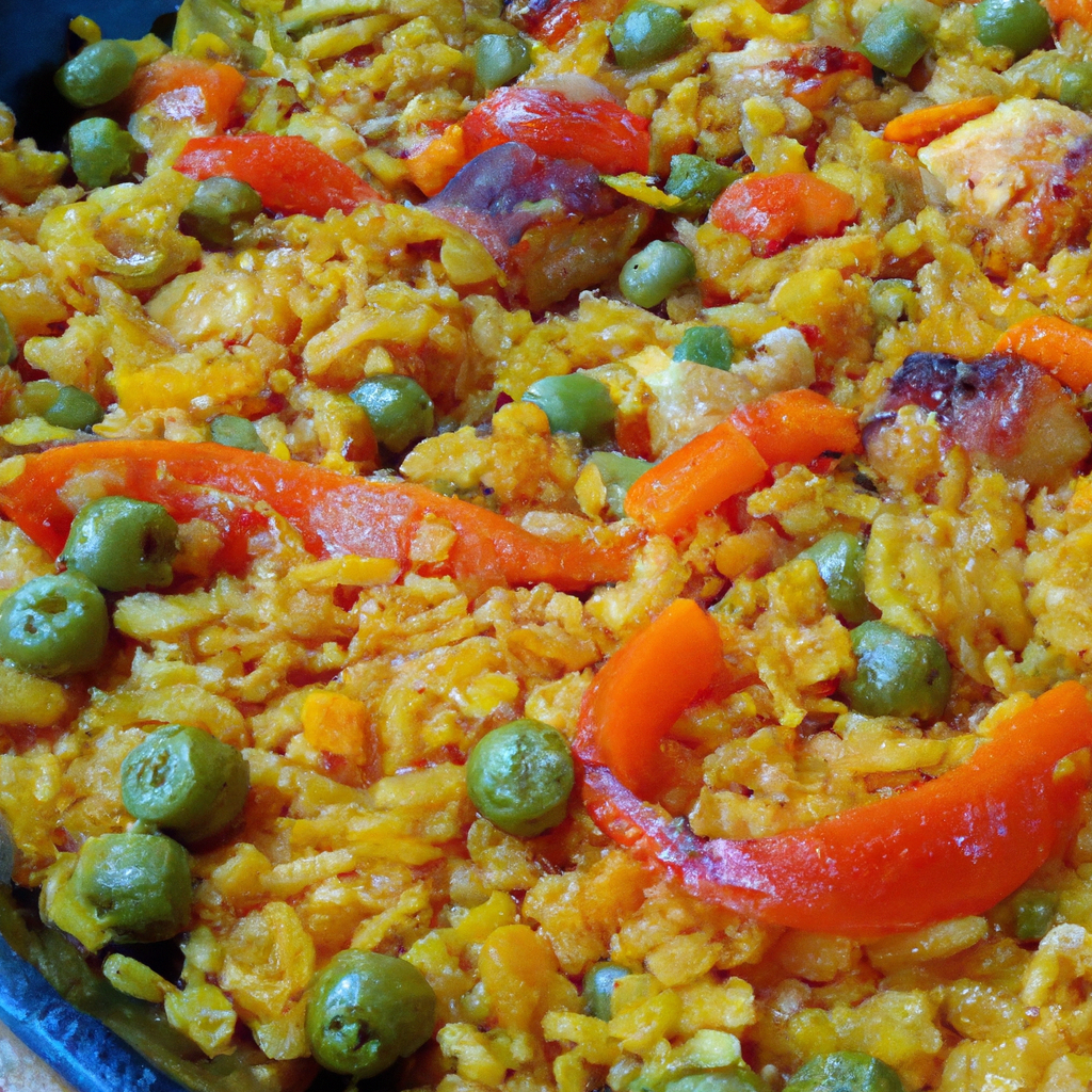 Paella vegetariana