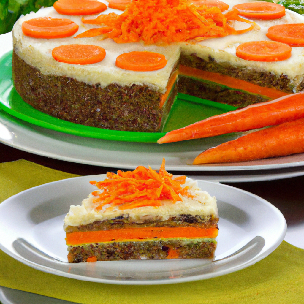 Bolo de Cenoura Diet da Aris