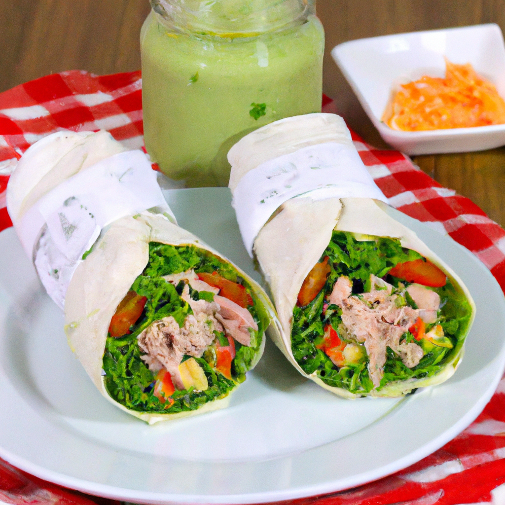 Wrap de atum