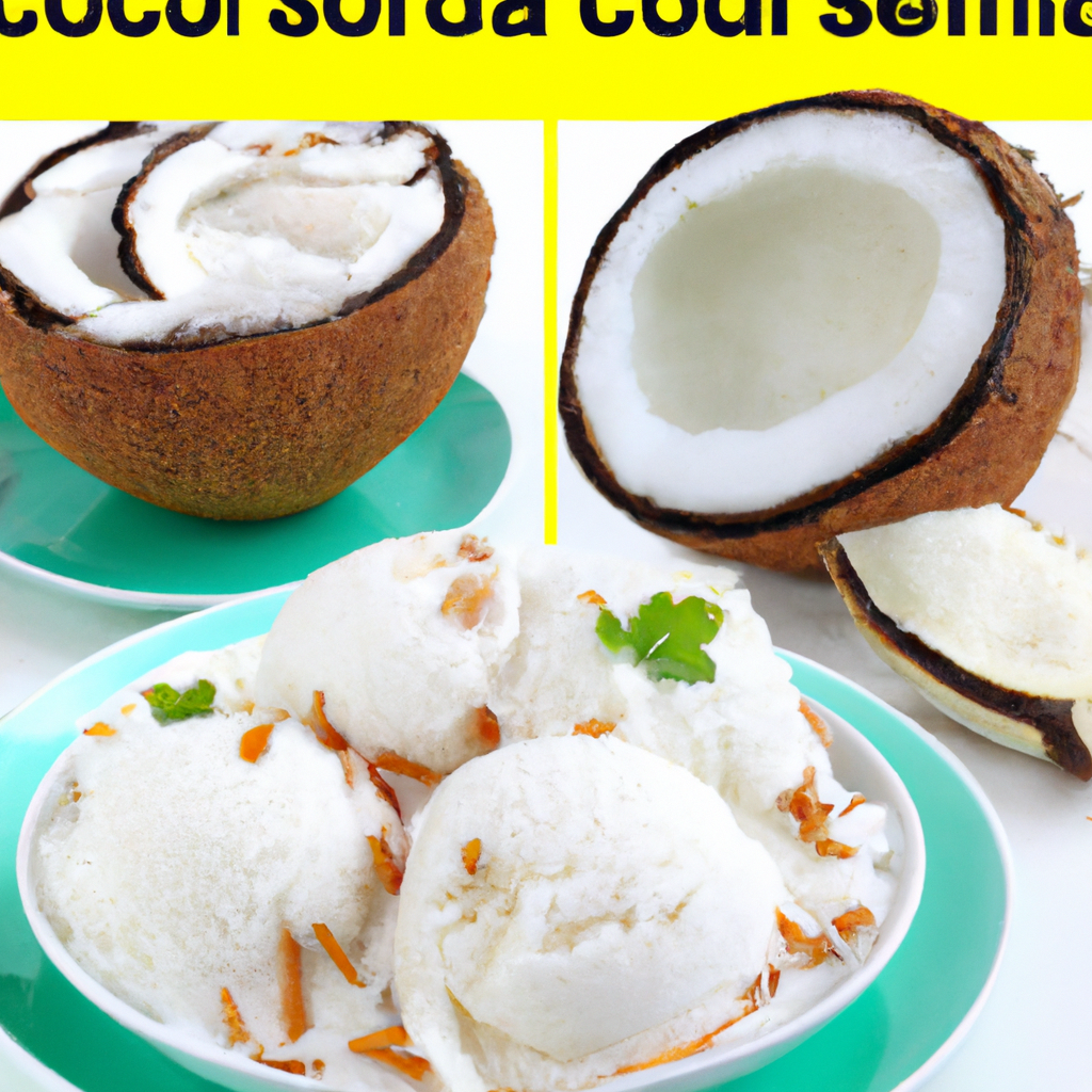 SORVETE CASEIRO DE COCO