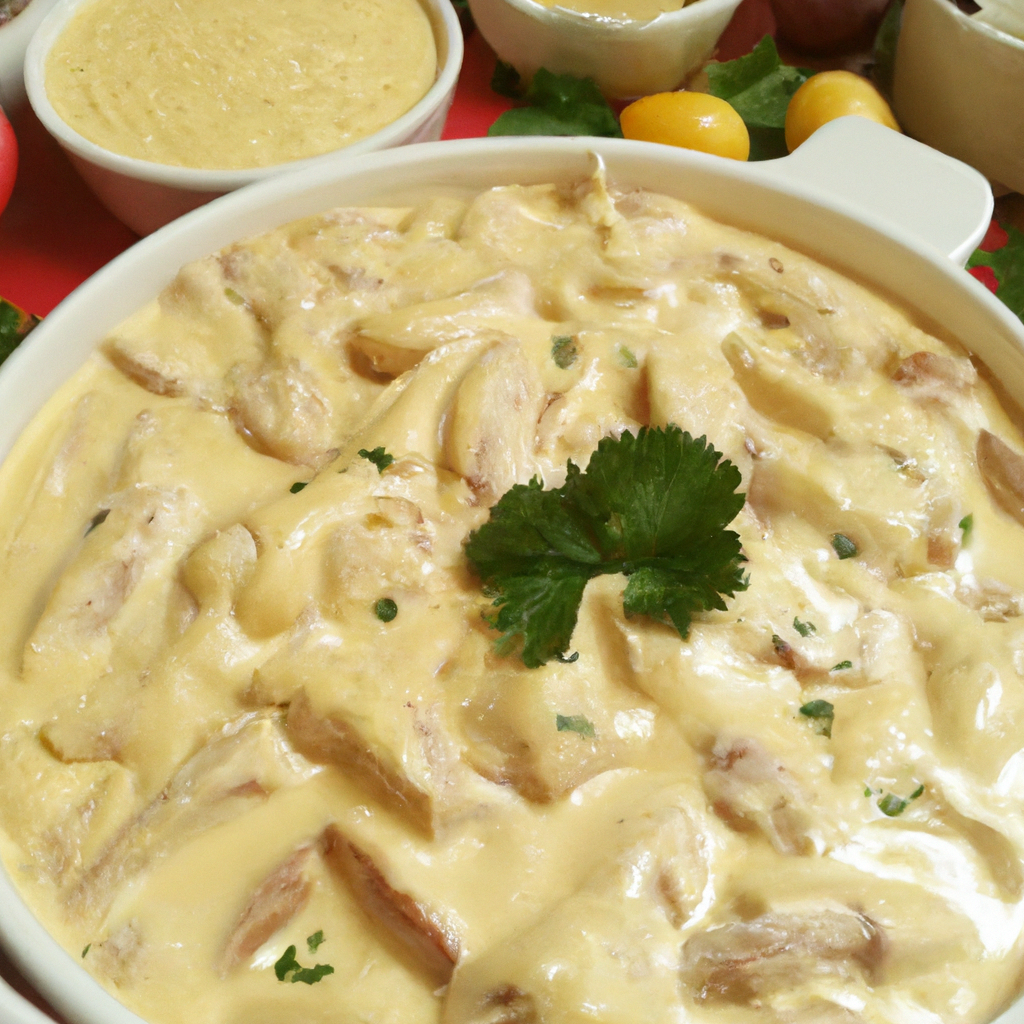 Frango cremoso light