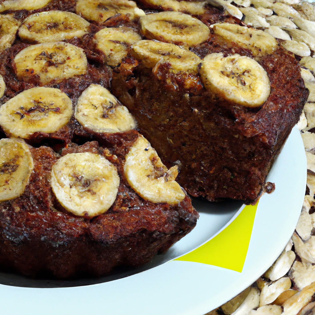 Bolo Integral de Banana