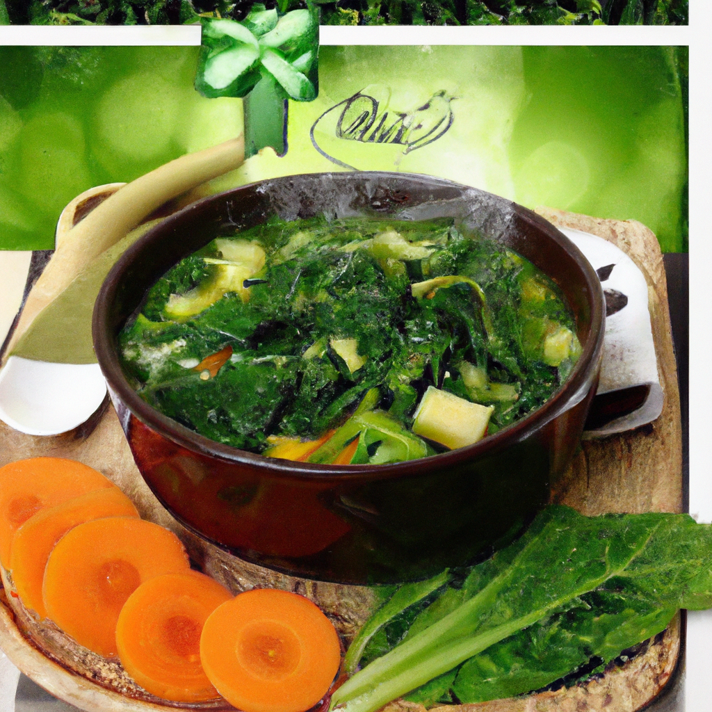 Sopa de legumes caseira
